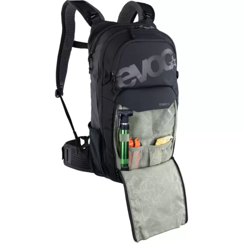 Evoc Stage 12L Backpack SCHWARZ