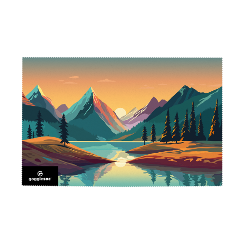 Gogglesoc Mirror Lake Swipeout ORANGE