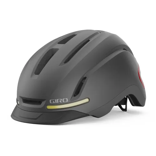 Giro Ethos LED MIPS Helm GRAU
