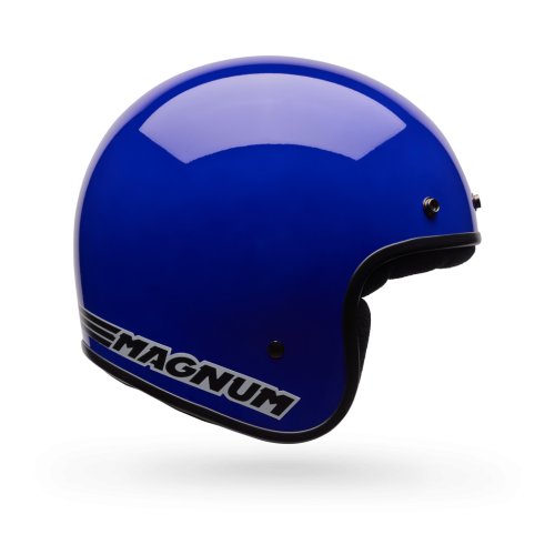 Bell Moto Magnum Solid Jethelm - blau