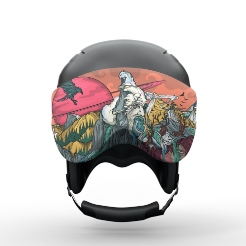 Gogglesoc Supernatural Basecamp Visorsoc MEHRFARBIG