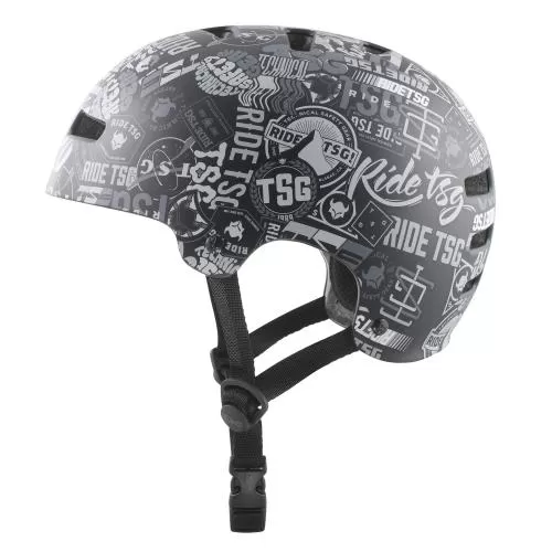 TSG EVOLUTION Velo Helmet graphic design - stickerbomb