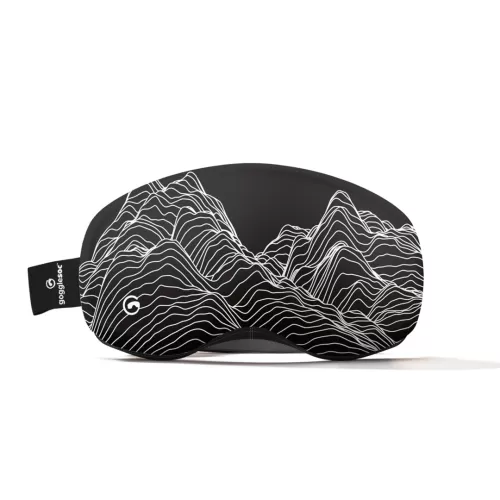 Gogglesoc Contour Lines Pro Soc SCHWARZ