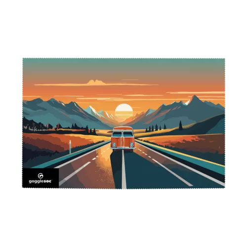 Gogglesoc Sunset Road Trip Swipeout ORANGE