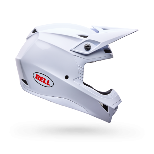 Bell Moto Mx-10 Mips Solid Motocross Helm - weiss