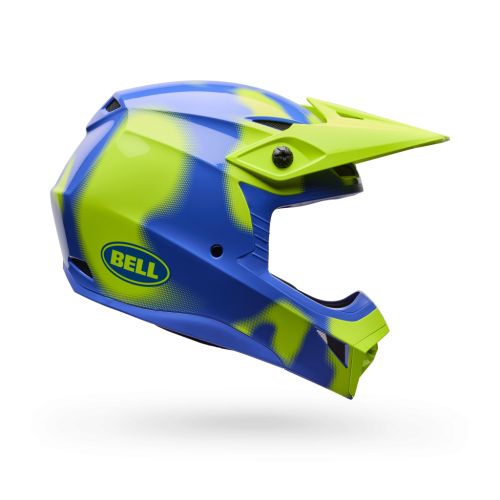 Bell Moto Yth Mx-10 Mips Camo Motocross Helm - gelb