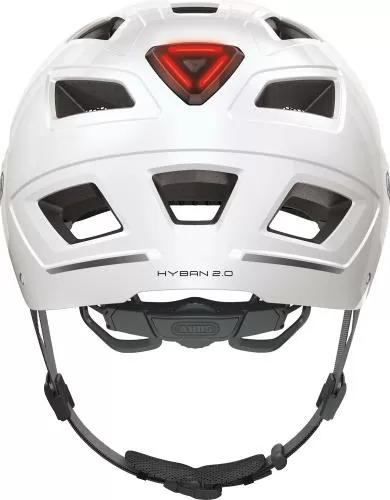 ABUS Velohelm Hyban 2.0 - Polar White