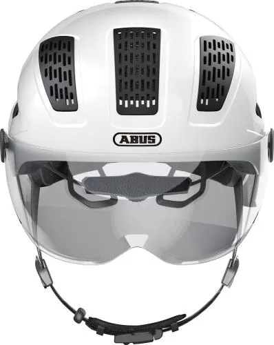 ABUS Hyban 2.0 ACE Bike Helmet - Polar White
