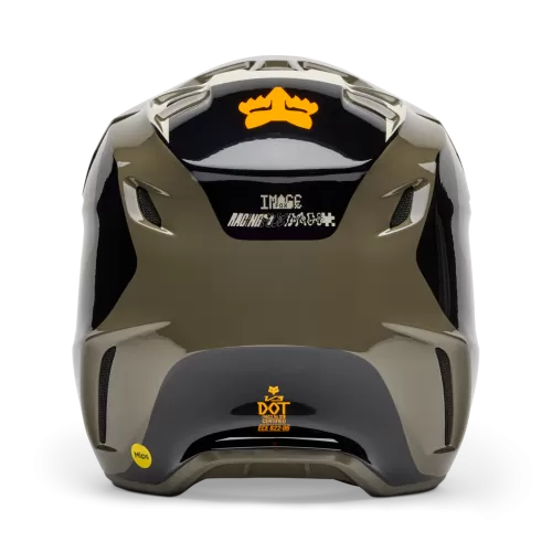 Fox Racing V3 Fade Helm BRAUN