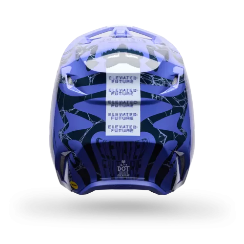 Fox Racing Yth V1 Diffuse SE Helm BLAU