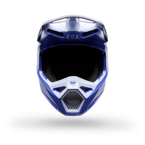 Fox Racing Yth V1 Noble Helm BLAU