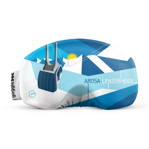 Gogglesoc Arosa-Lenzerheide Soc Skibrillenschutz - blue