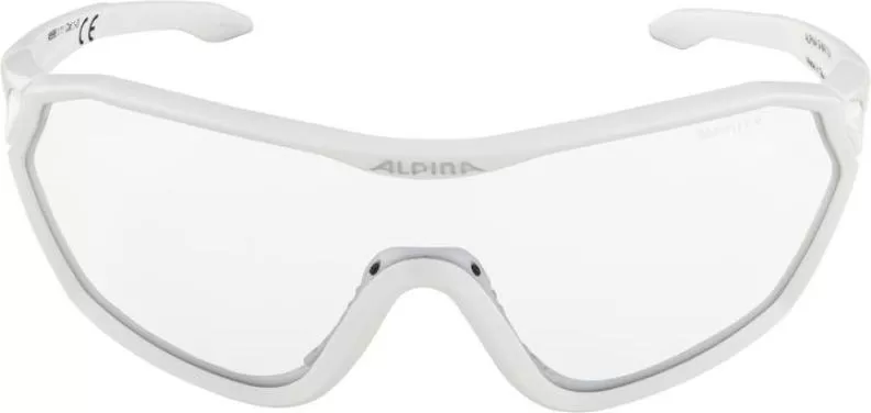 Alpina S-WAY V Eyewear - white matt, black