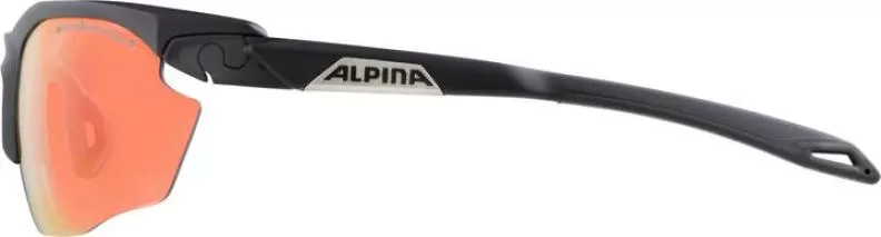 Alpina TWIST FIVE HR QV Sonnenbrillen - black matt, rainbow mirror