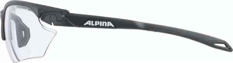 Alpina TWIST FIVE S HR V Sonnenbrillen - black matt, black