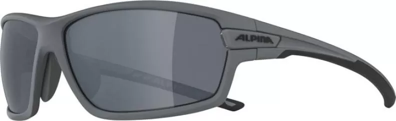 Alpina TRI-SCRAY 2.0 Sonnenbrillen - moon-grey matt, mirror clear / mirror orange / mirror black