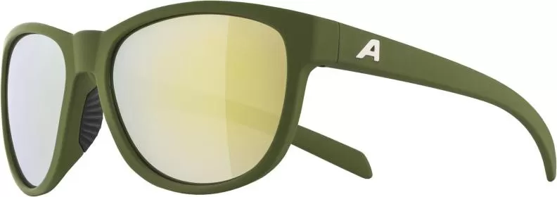 Alpina NACAN II Eyewear - Olive Matt, Broze Mirror
