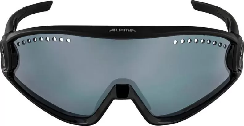 Alpina 5W1NG Eyewear - all black matt, black mirror