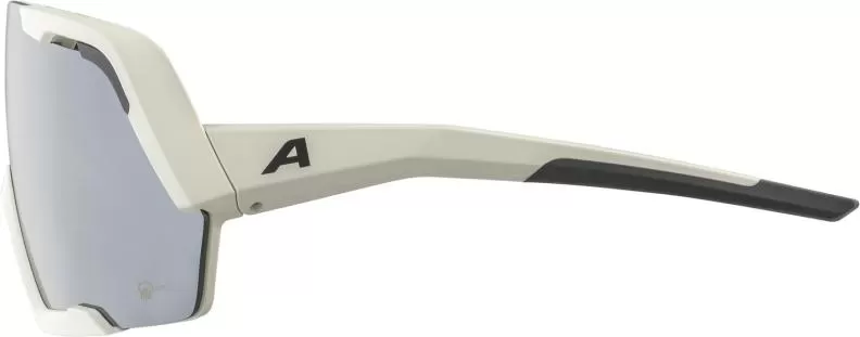 Alpina ROCKET BOLD Q-LITE Sonnenbrille - Cool-Grey Matt, Silver Mirror