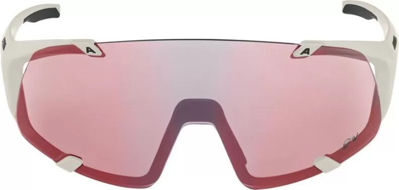 Alpina HAWKEYE S QV Sonnenbrille - cool-grey matt, rainbow mirror