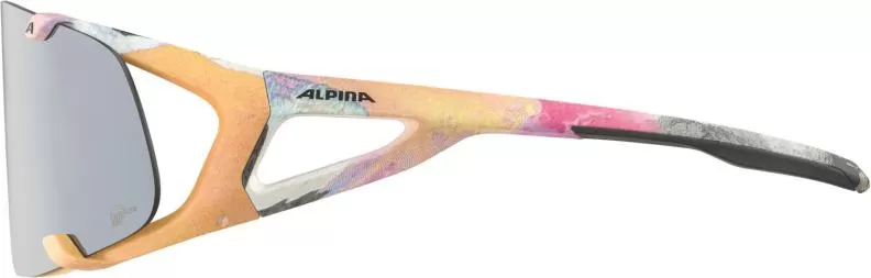 Alpina HAWKEYE S Eyewear - Michael Cina Matt, Silver Mirror