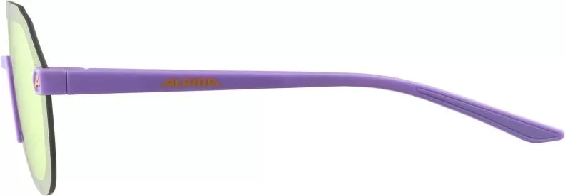 Alpina BEAM II Sonnenbrille - Purple Matt, Orange Mirror