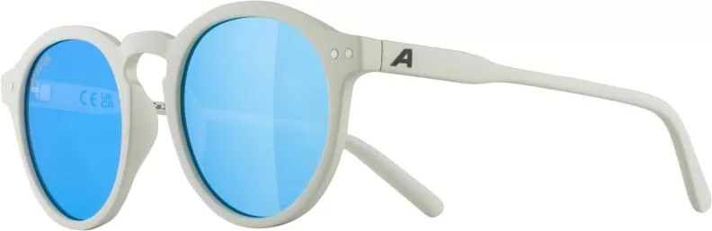 Alpina Sneek Sonnenbrillen - Cool-Grey Matt, Iceblue Mirror