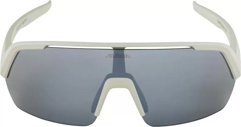 Alpina Turbo HR Sonnenbrille - Cool Grey Matt, Black Mirror