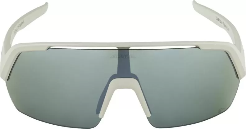 Alpina Turbo HR Q-Lite Eyewear - Cool Grey Matt, Silver Mirror