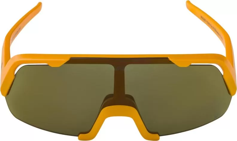 Alpina Rocket Junior Q-Lite Sonnenbrille - Burned-Yellow Matt, Bronce Mirror