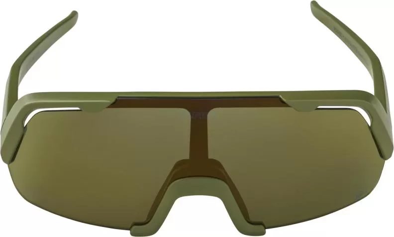 Alpina Rocket Junior Q-Lite Eyewear - Olive Matt, Bronce Mirror