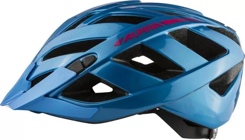 Alpina Panoma 2.0 Velo Helmet - true blue-pink gloss