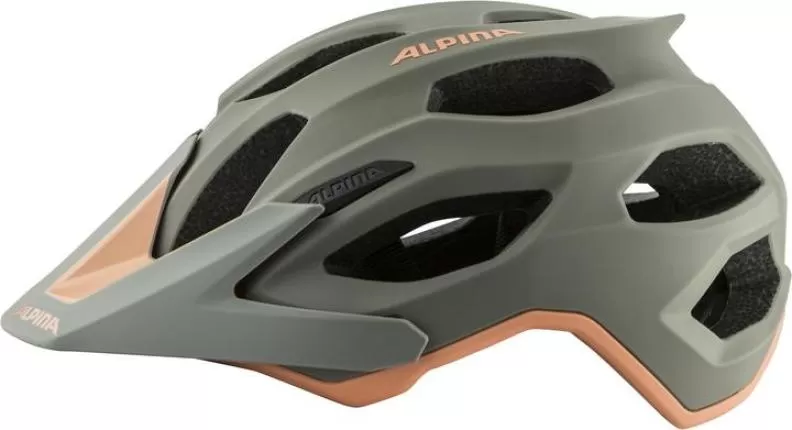 Alpina Carapax 2.0 Velo Helmet - moon grey-peach matt