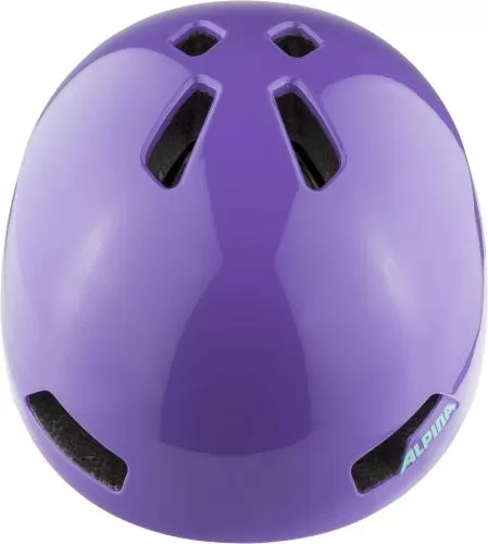 Alpina Hackney Kids Bike Helmet - Purple Gloss