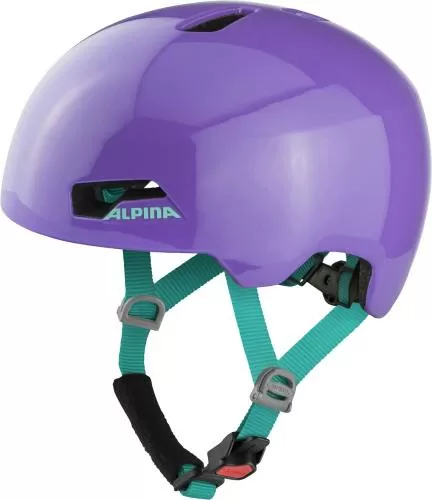 Alpina Hackney Kids Bike Helmet - Purple Gloss