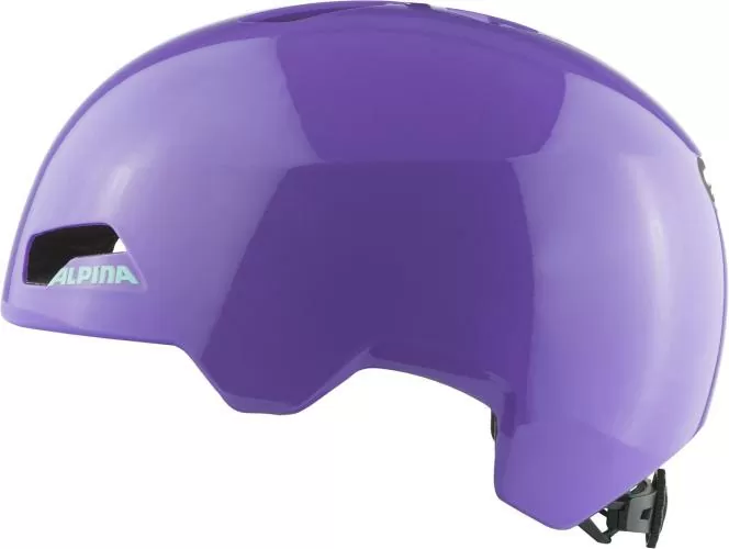 Alpina Hackney Kids Bike Helmet - Purple Gloss