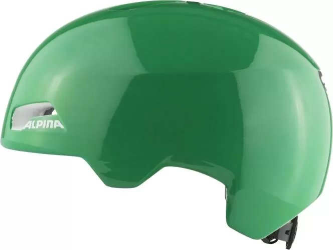Alpina Hackney Kids Bike Helmet - Green Gloss