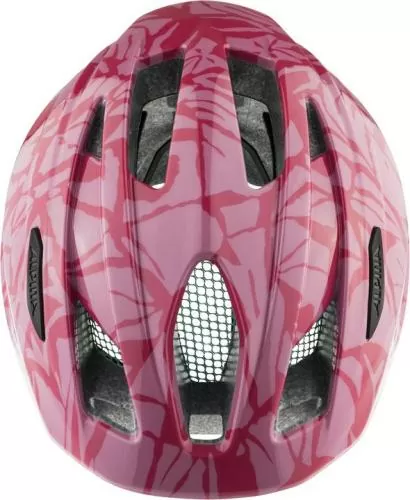 Alpina Pico Kinder Velohelm - pink-sparkel gloss