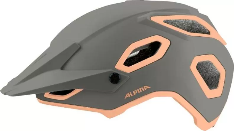 Alpina Croot MIPS Velo Helmet - moon grey-peach matt