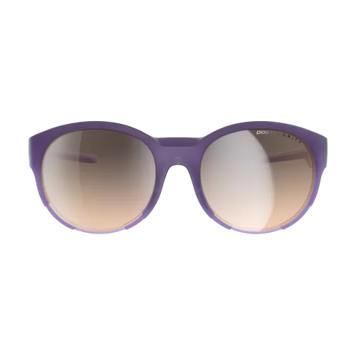 POC Avail Sun Glasses - Sapphire Purple Translucent - Brown Silver Mirror Cat. 2