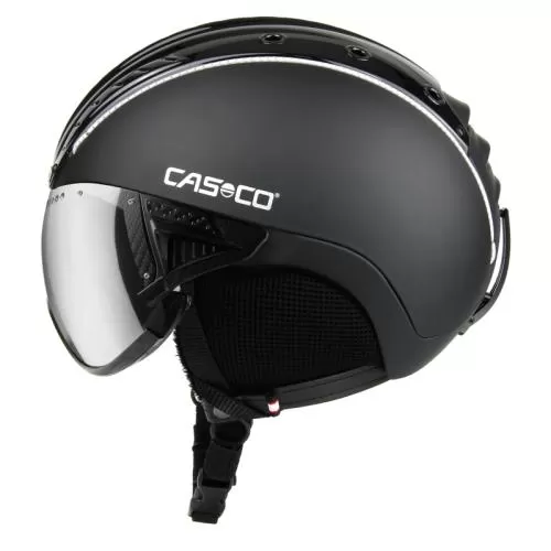 Casco SP-2 Visier Carbonic Skihelm - schwarz
