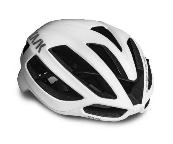 Einzelstück Kask Velohelm Protone Icon - White Matt