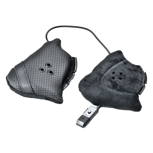 CP Skihelm communication system - built-in speakers and microphone