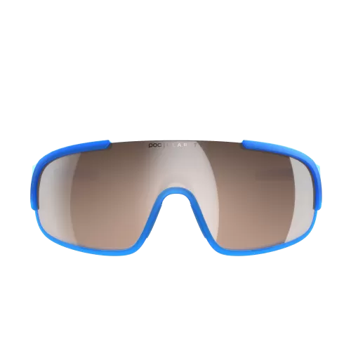 Poc Crave Sportbrille - Opal Blue Translucent, Brown Silver Mirror