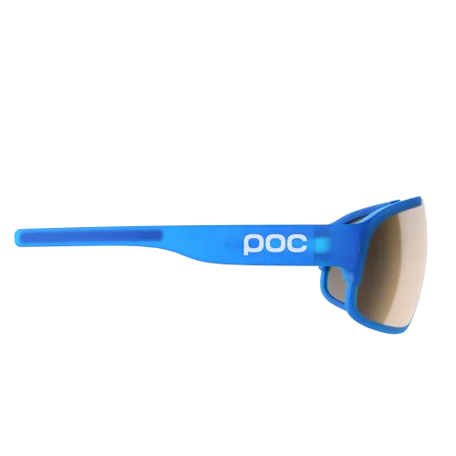 Poc Crave Sportbrille - Opal Blue Translucent, Brown Silver Mirror