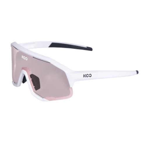 Einzelstück KOO Demos Sportbrille Cycling - white photochromic
