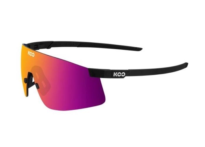 Einzelstück KOO Nova Sportbrille Running - black matt/fuchsia