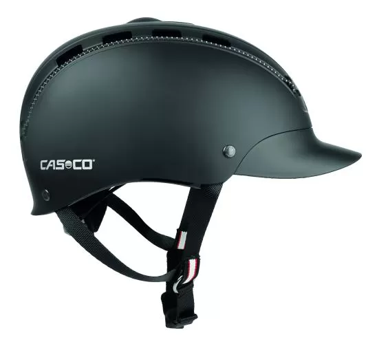 Casco Passion Riding Helmet - Black Titan