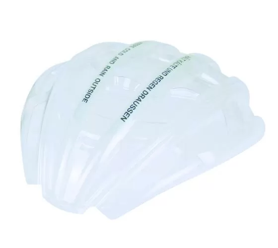 Casco 4 Season Cover für ROADSTER Velohelm - transparent