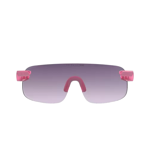 Poc Elicit Sonnenbrille - Actinium Pink Translucent, Violet/Silver Mirror